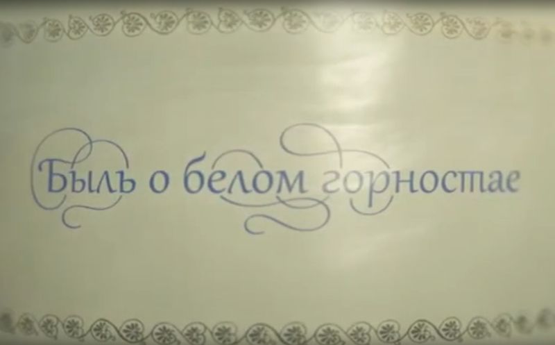 Быль о белом горностае. Документальный фильм о Хайтинском фарфоровом заводе. Режиссер: Медведев Василий Павлович.