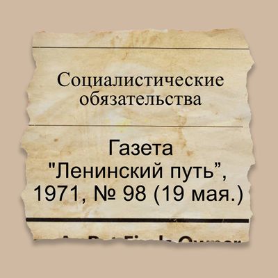Социалистические обязательства